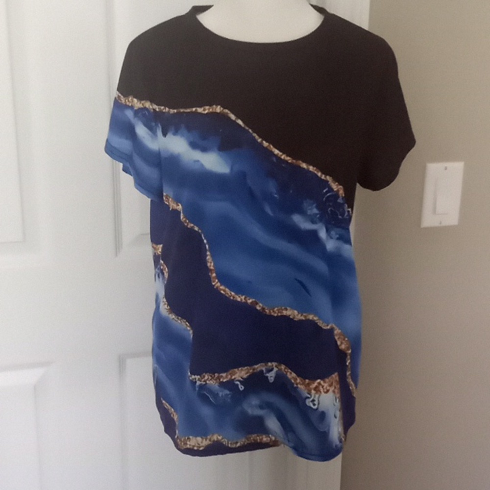 Trendy marble T shirt
